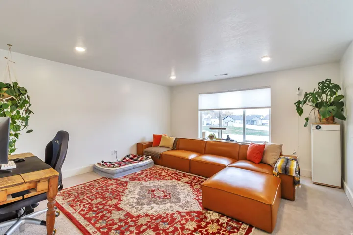 Family room loft overlooking great room