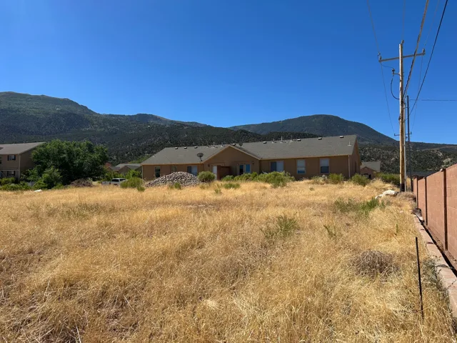 Expansive parcel featuring a mountain backdrop and clear sky