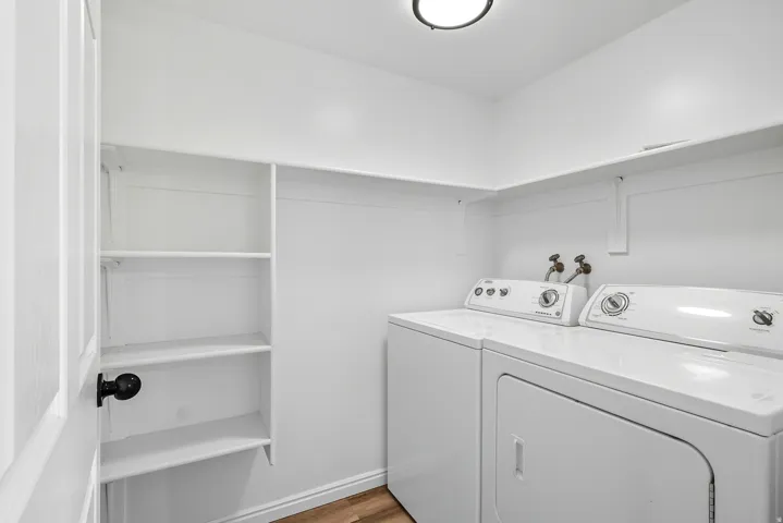 laundry room plus storage