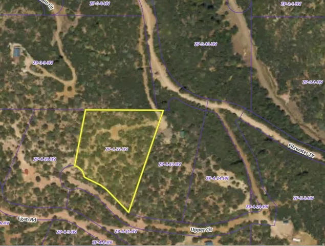 Property Plot Plan. Illustrating the boundaries of the property and its immediate surroundings