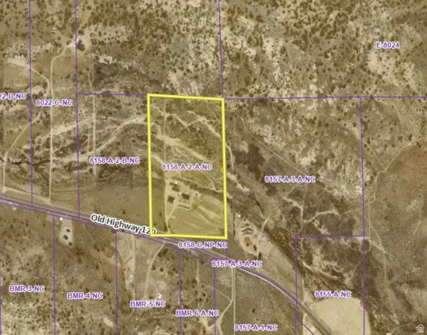 Property Parcel Map. Outlining the boundaries of the property and surrounding land designations