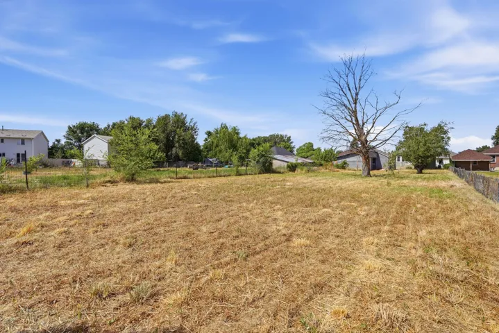 Expansive open lot featuring a dry grass ground cover