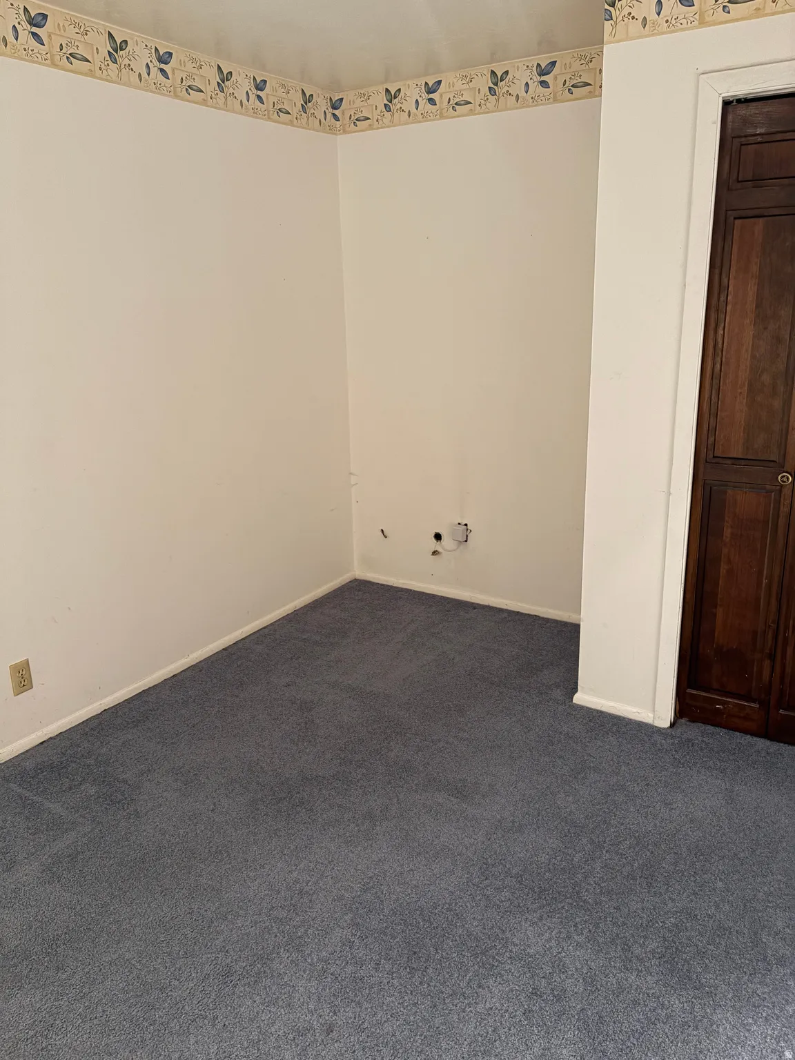 Blue carpet flooring