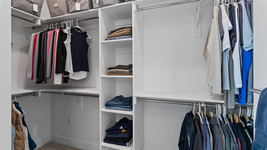 Custom Primary Suite closet