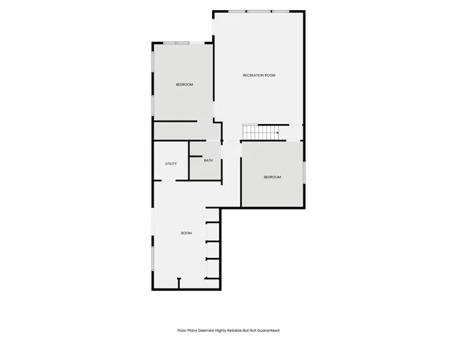 The basement is the only floor with 2 bedrooms to it, a HUGE family room and a 2nd flex space that can be kitchen/dining