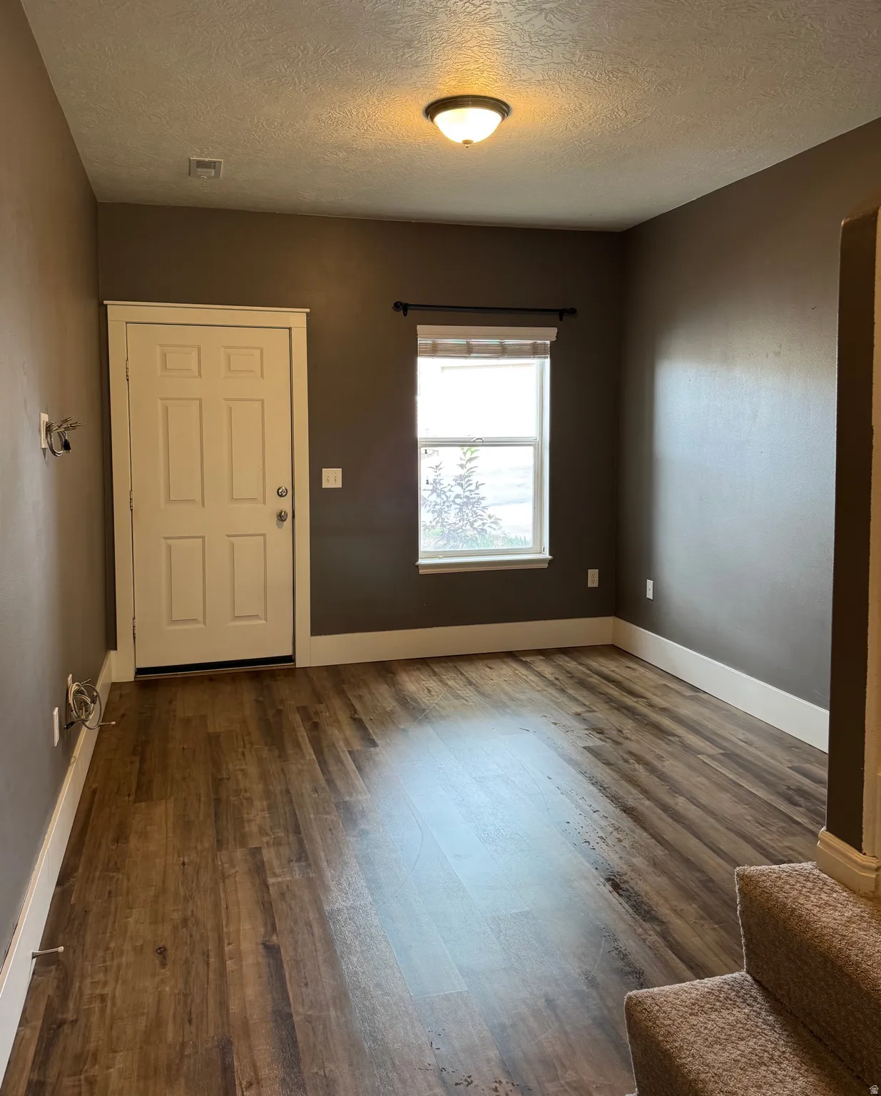 Living room is already wired for a wall-mounted TV