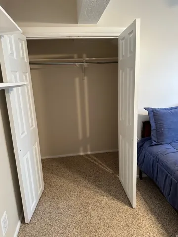 Second bedroom closet.