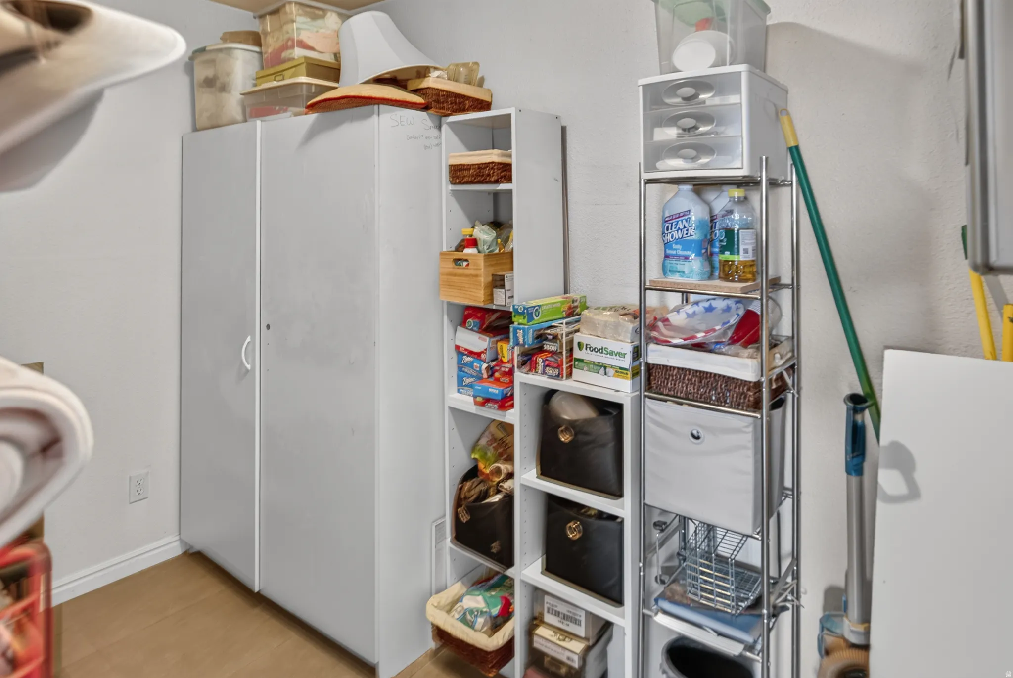 addition storage and pantry
