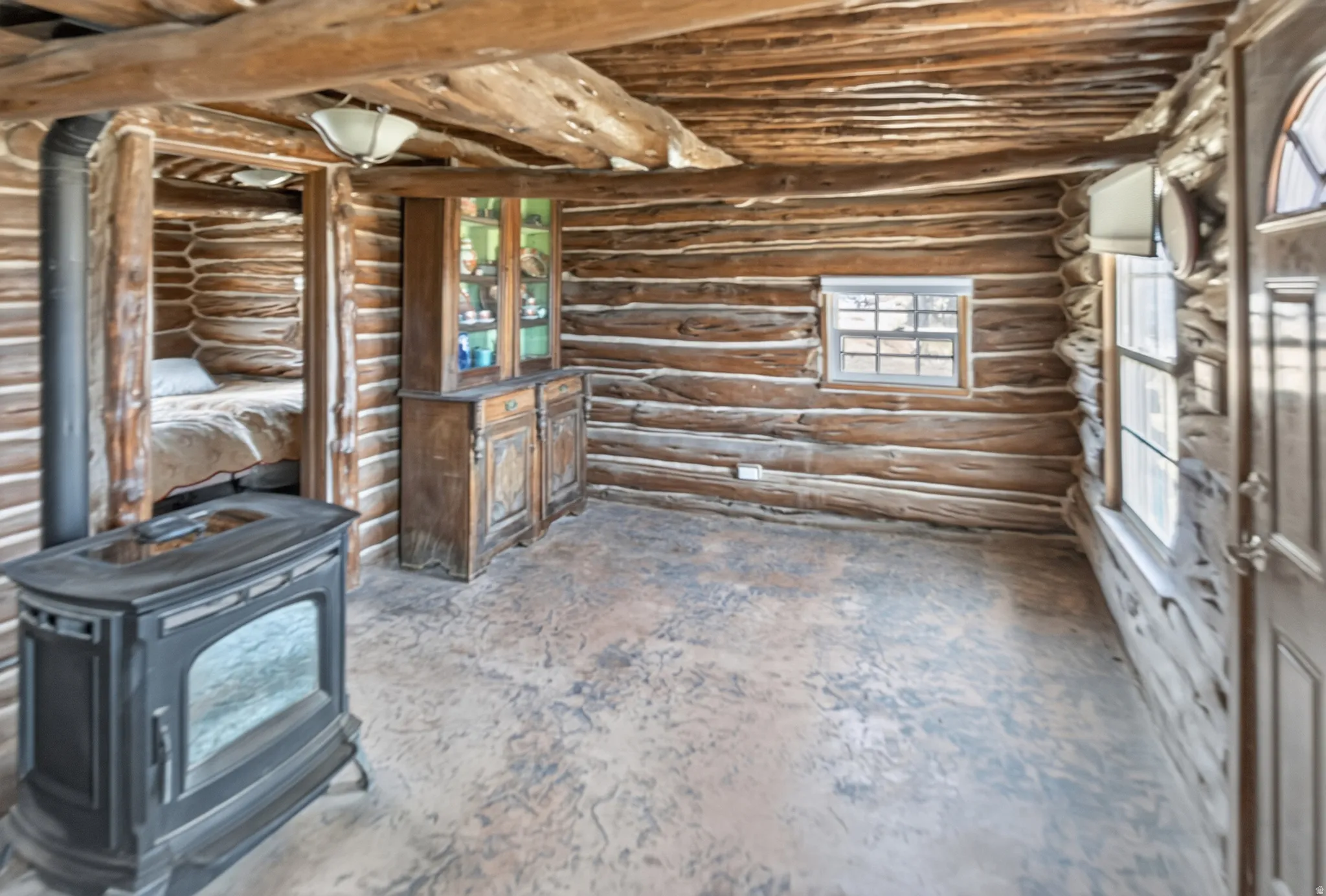 cabin family room