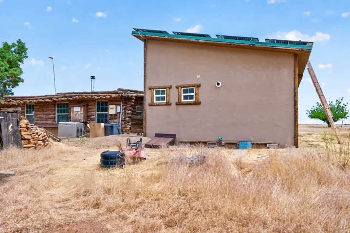 west (back) side of home