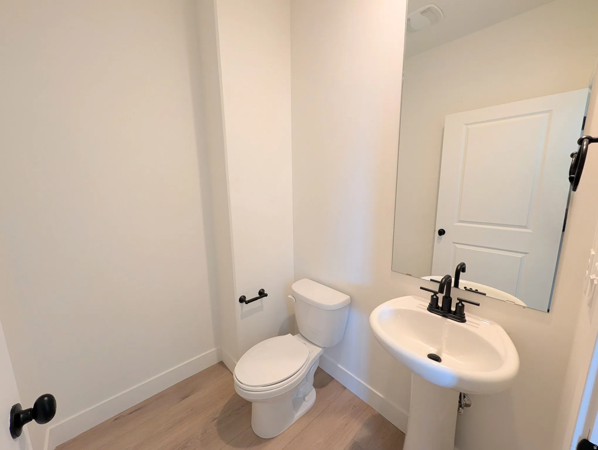 Half bathroom on Main level