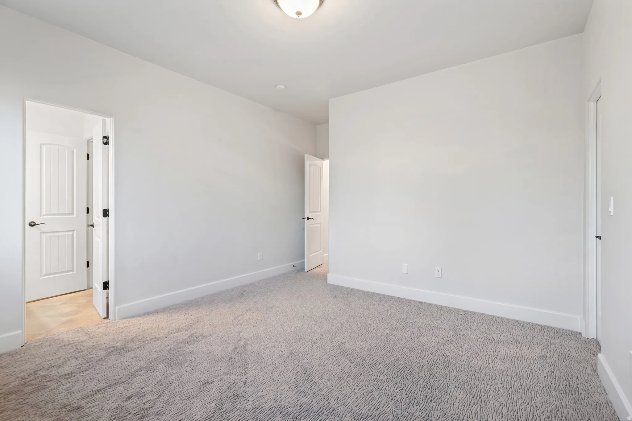 Spacious upstairs bedroom #2 with private access to Jack and Jill bathroom.