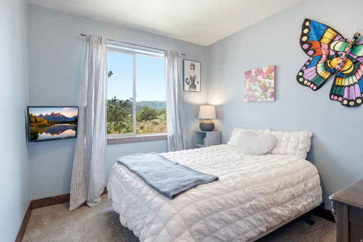 Built-in wall-mounted television