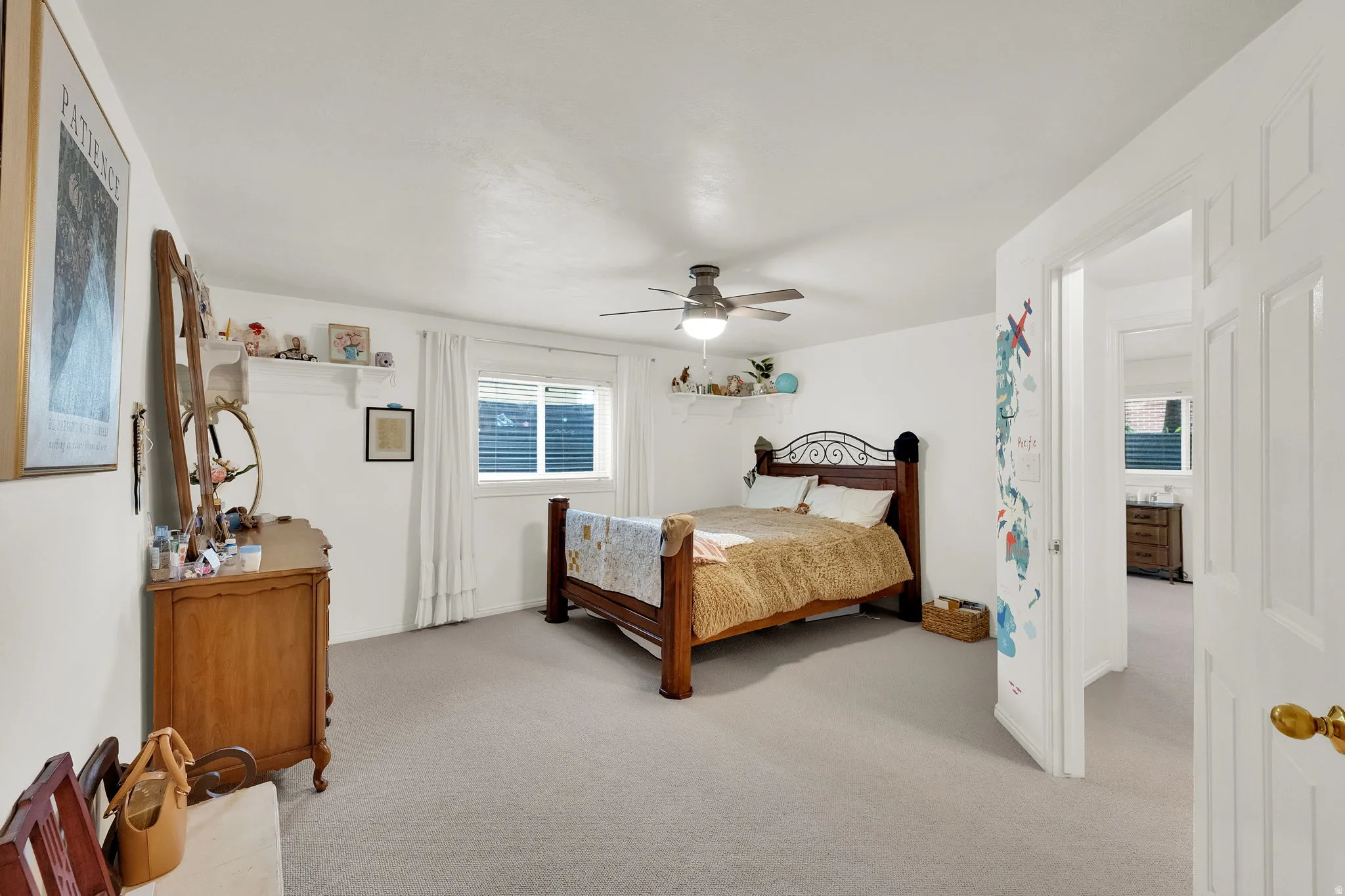 basement bedroom