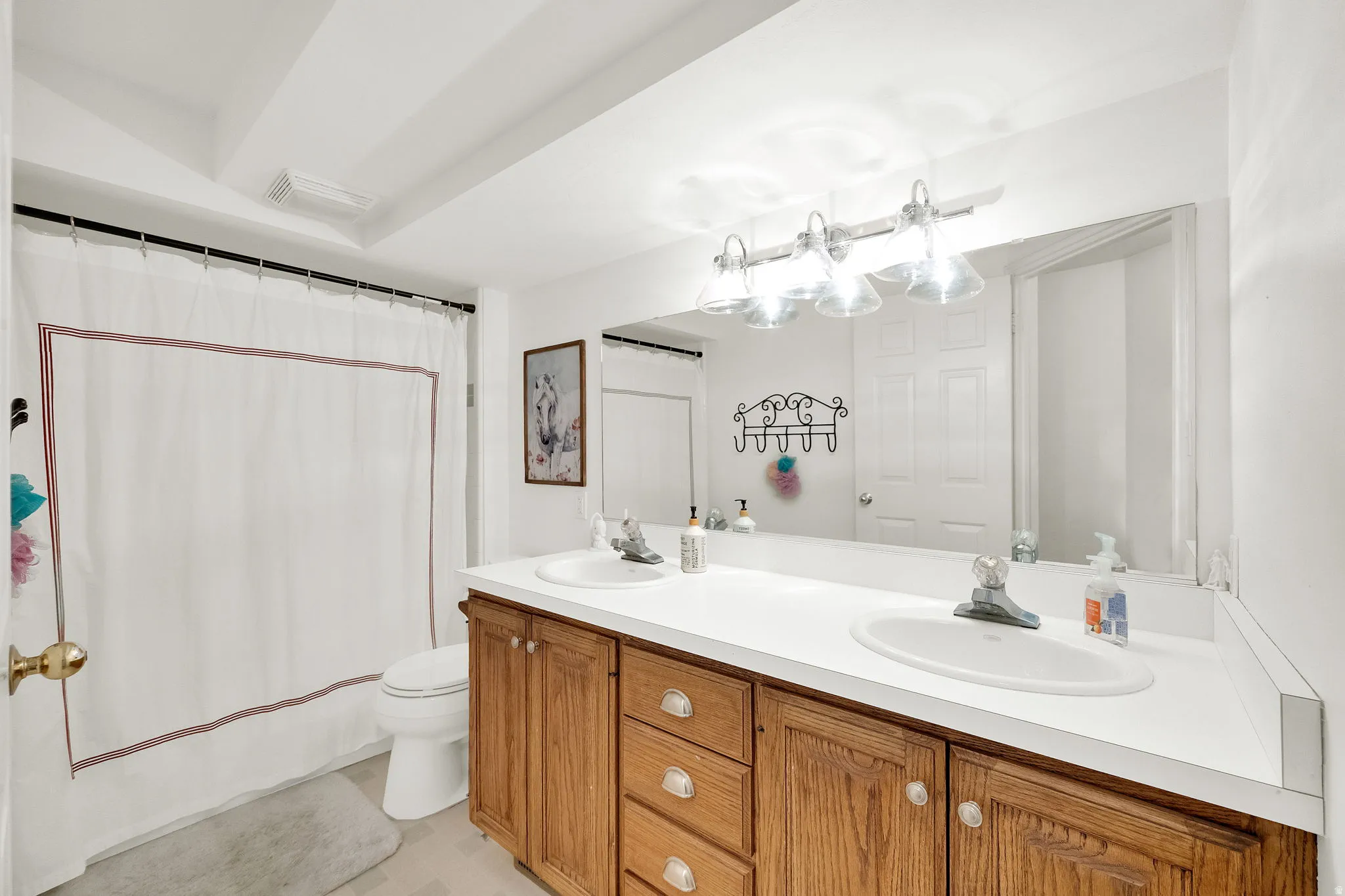 Basement bathroom