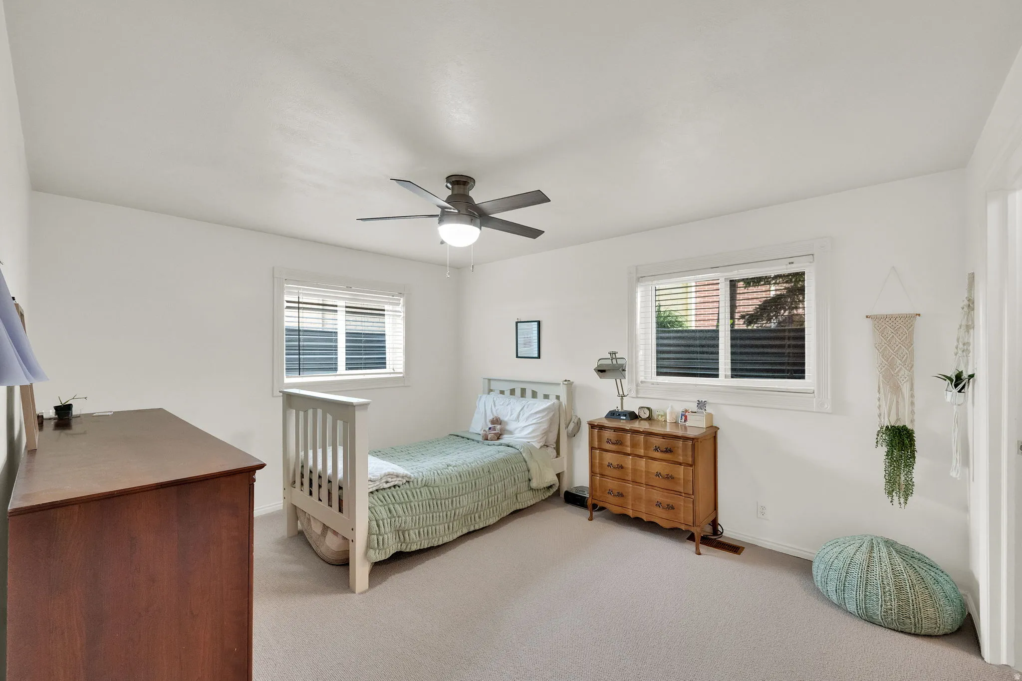 Basement bedroom