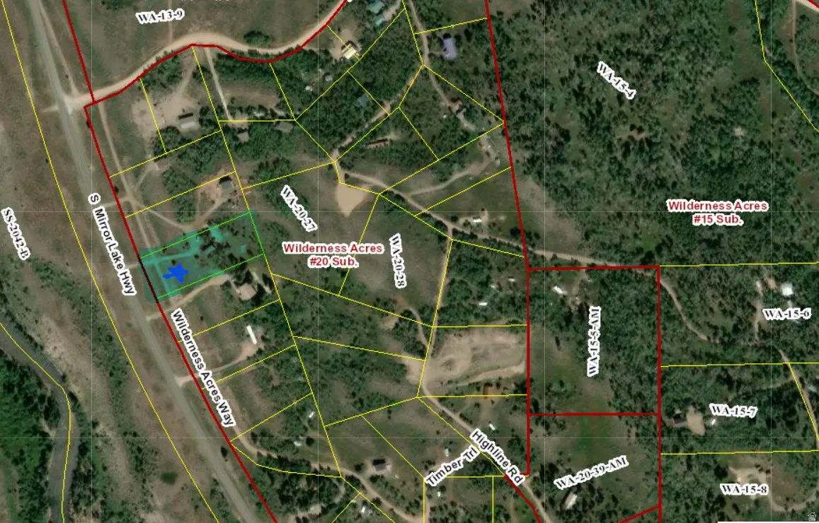Plat Map. Illustrating property boundaries and parcel identification within a subdivided area