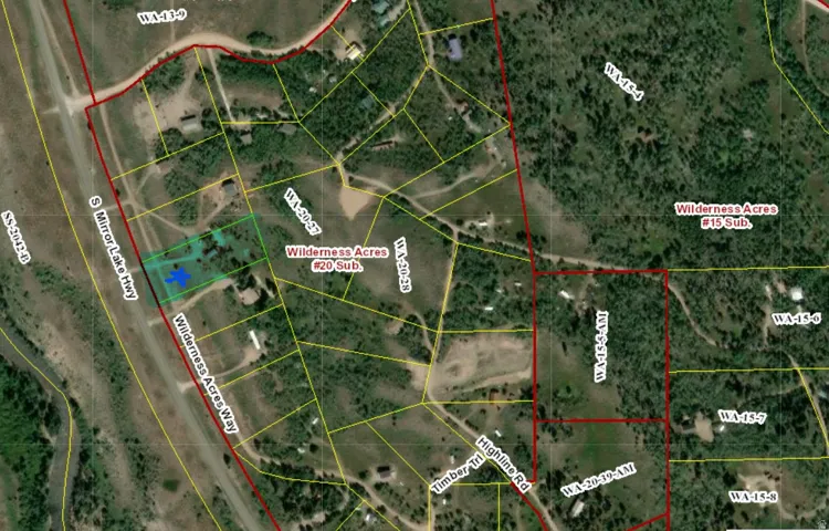 Plat Map. Illustrating property boundaries and parcel identification within a subdivided area