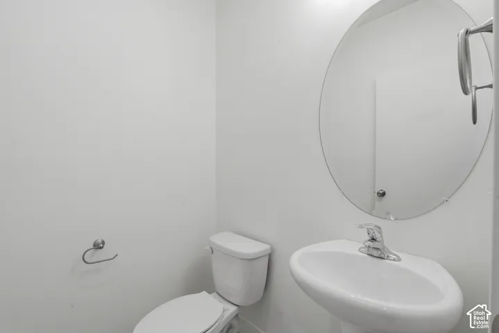 Powder room located on the main level