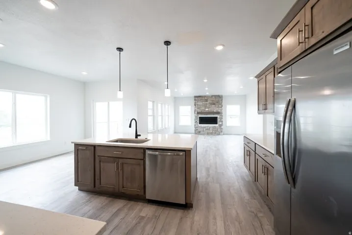 kitchen to great room