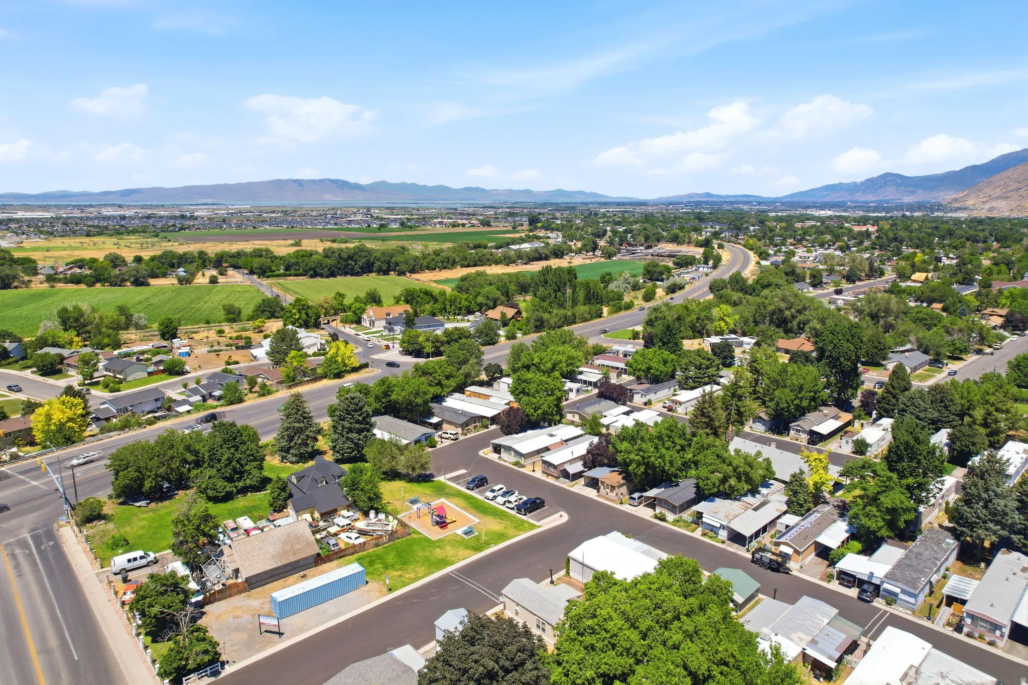 Aerial view