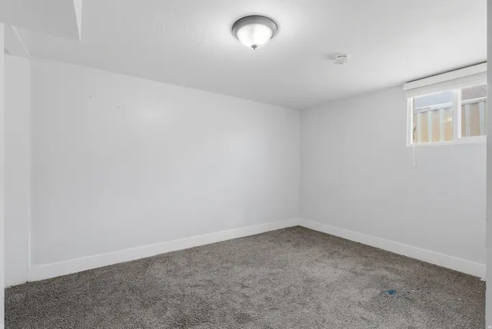 Basement bedroom