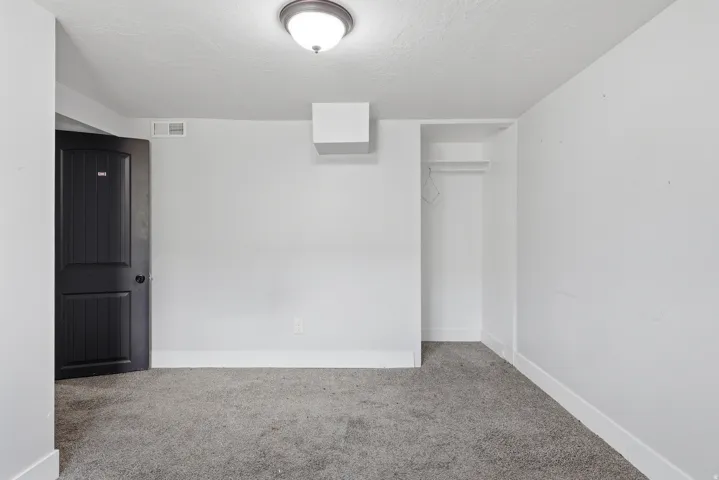 Basement bedroom