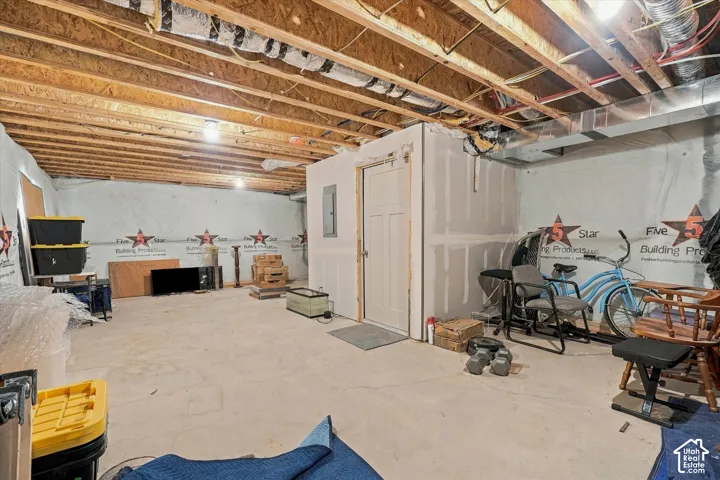 Basement:  Flex space or finish it to your preferences