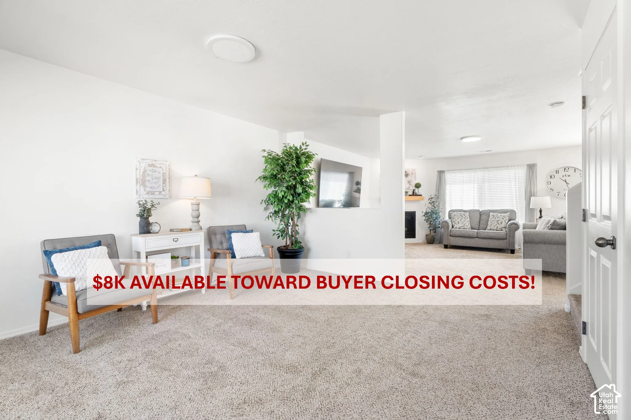 $8K AVAILABLE TOWARD BUYER CLOSING COSTS!