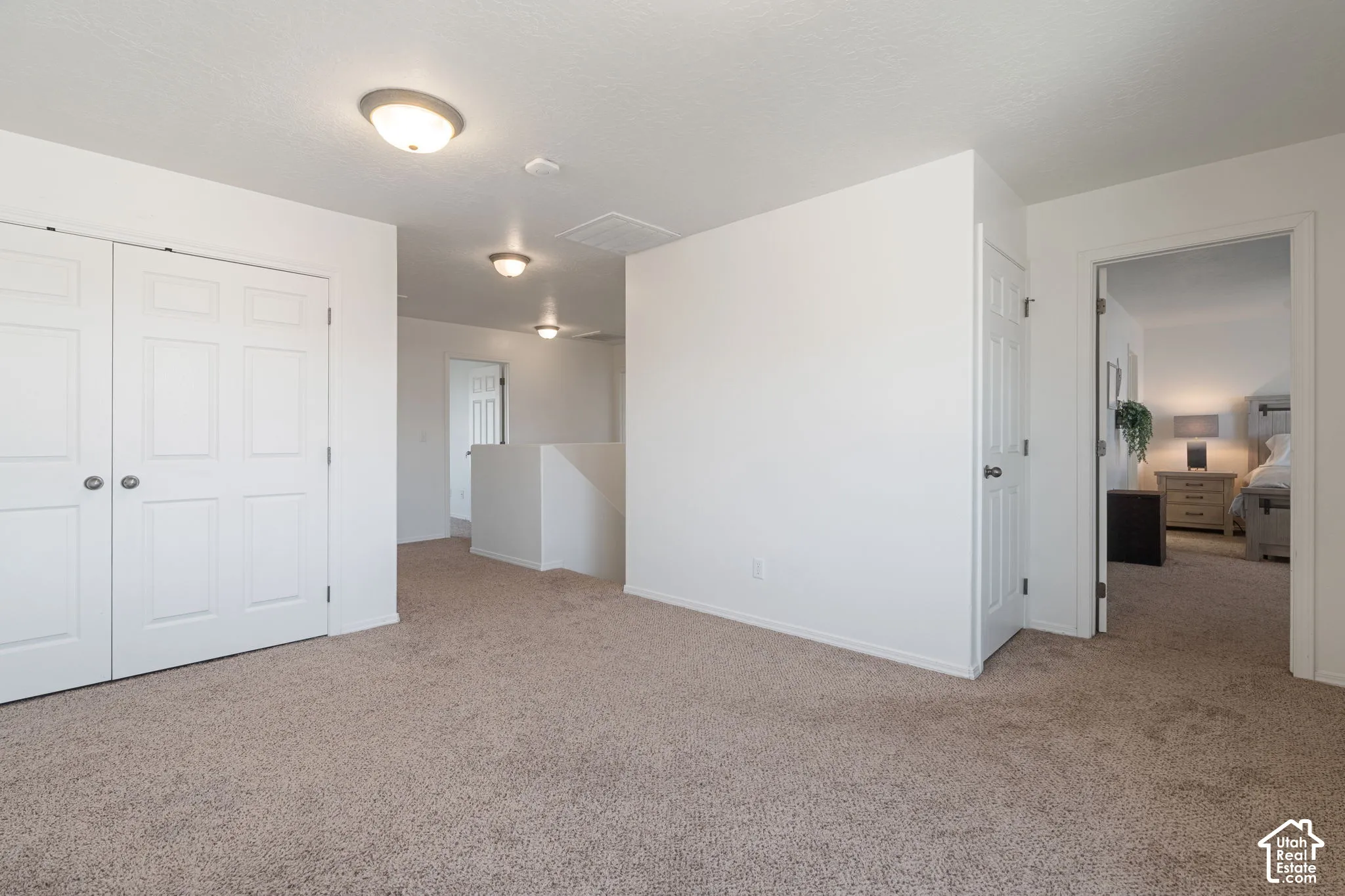 Versatile space offering options for an office, exercising or a loft to grab a book and relax