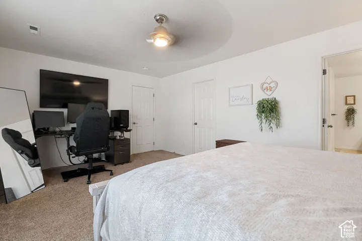 Owner's suite with a walk-in closet
