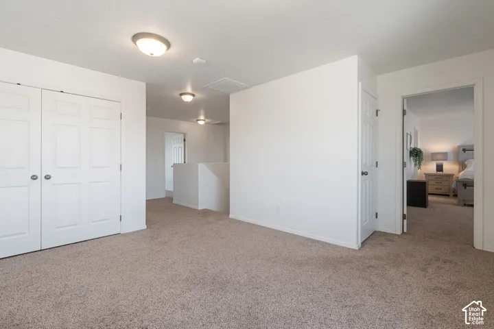 Versatile space offering options for an office, exercising or a loft to grab a book and relax