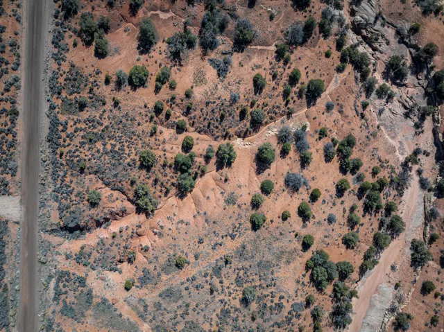 View of rural area featuring a desert landscape