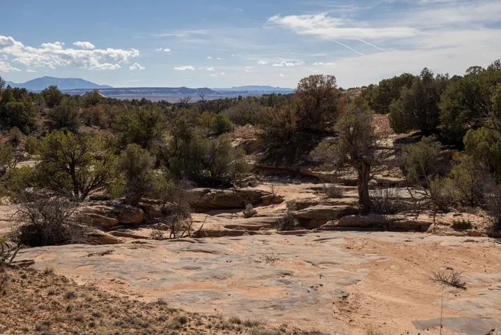 View of mountain backdrop