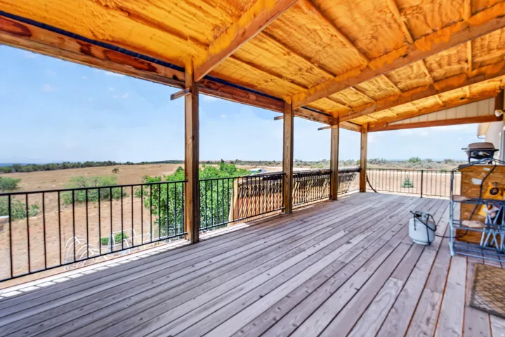 upstairs deck