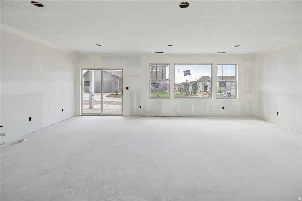 basement recroom with patio and separate entrance