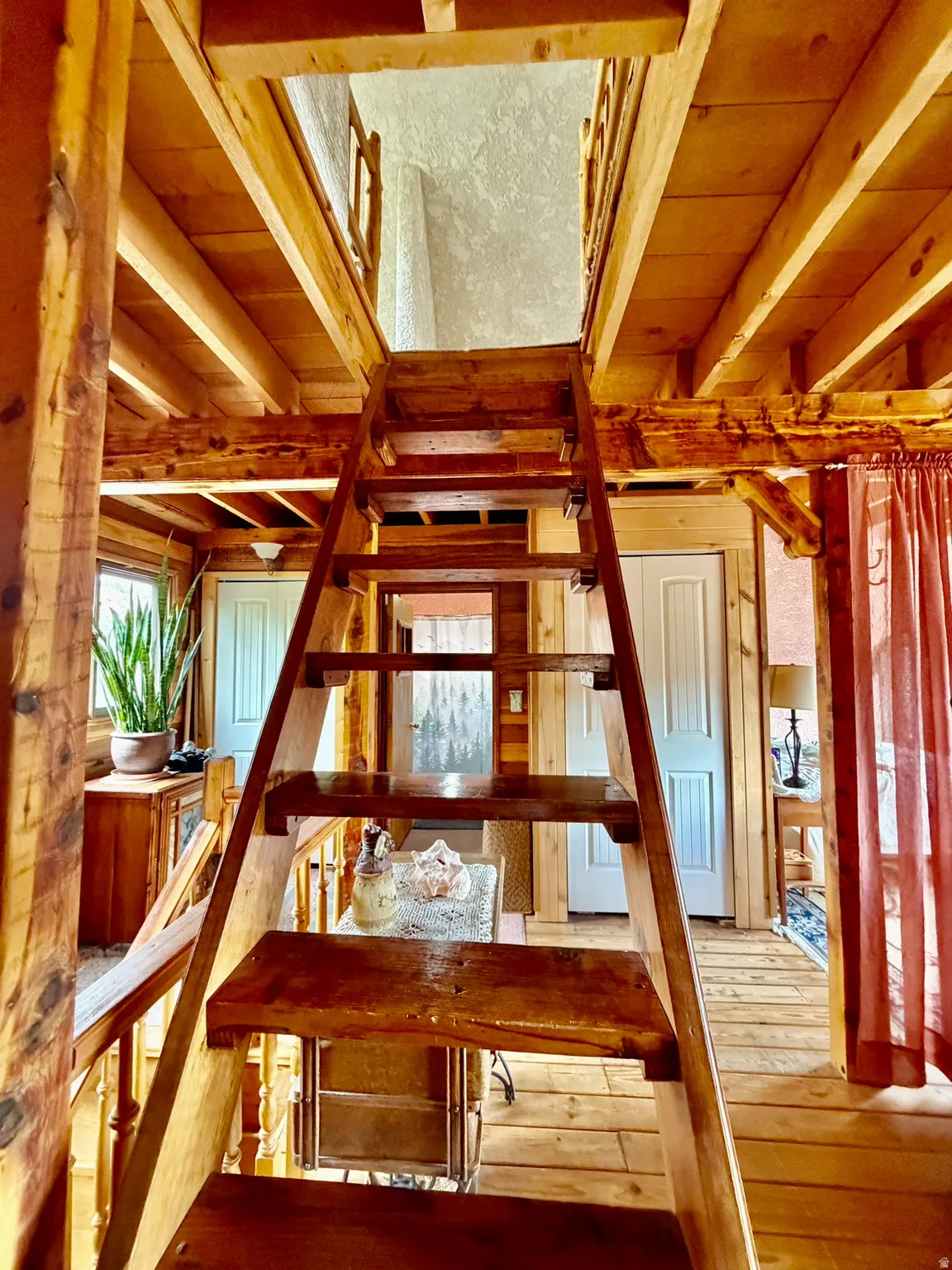 Stairs to loft