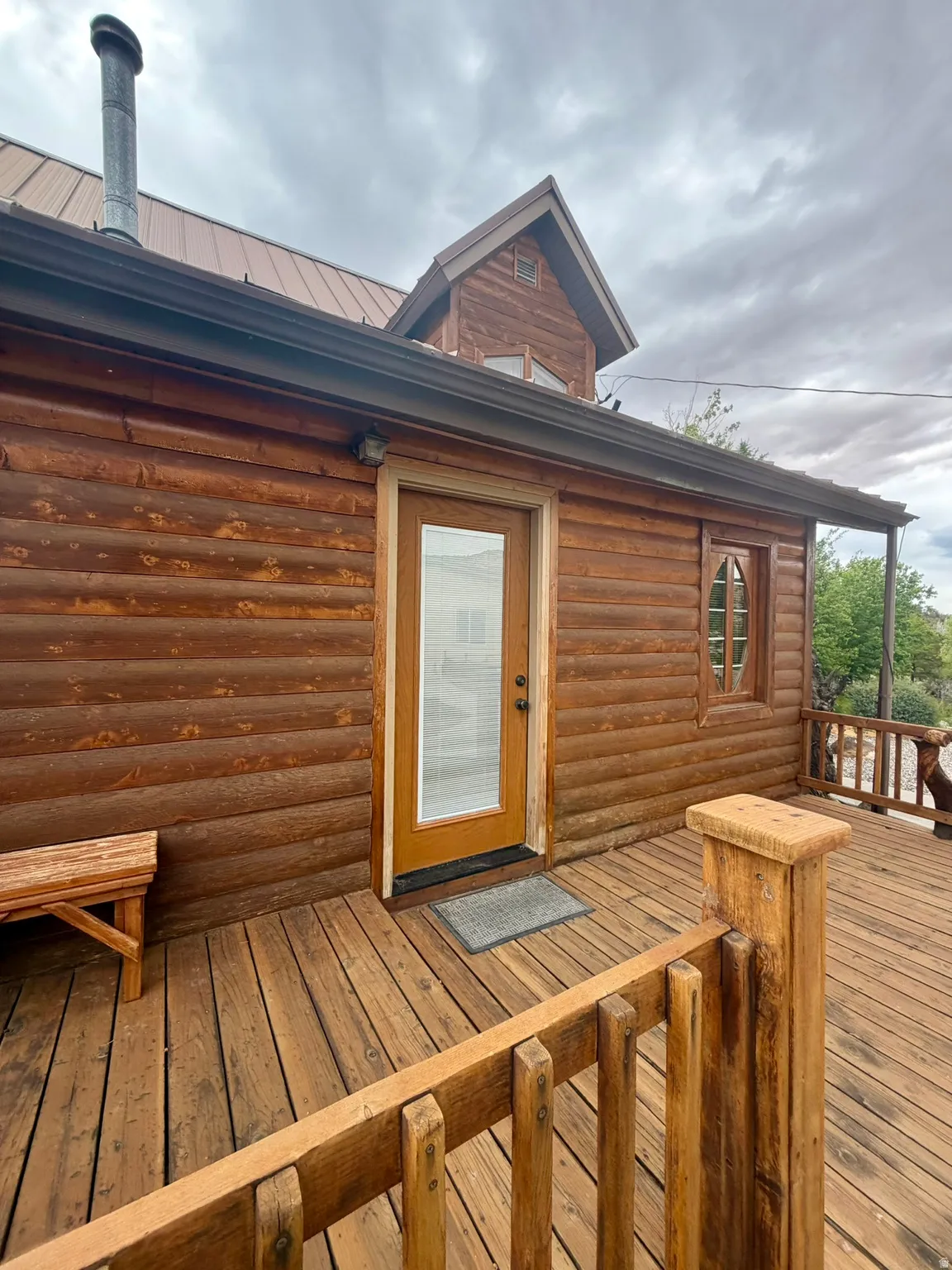 East side deck