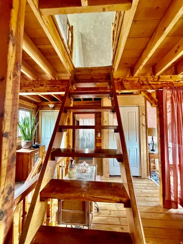Stairs to loft