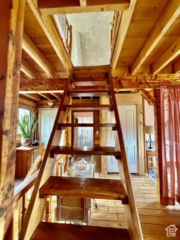 Stairs to loft