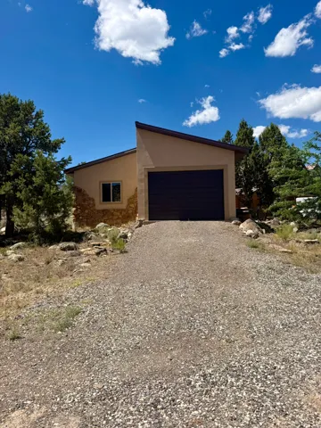 Front of garage