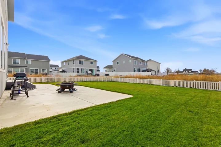 Lots of outdoor room for entertaining and play.