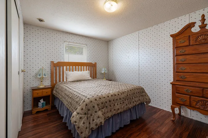 Wood-finish flooring throughout
