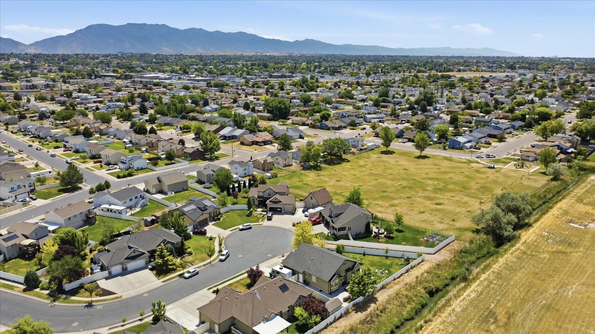 Residential neighborhood featuring established homes and tree-lined streets