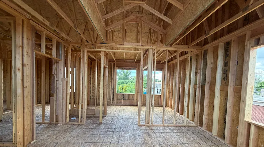 Primary bedroom and bathroom.