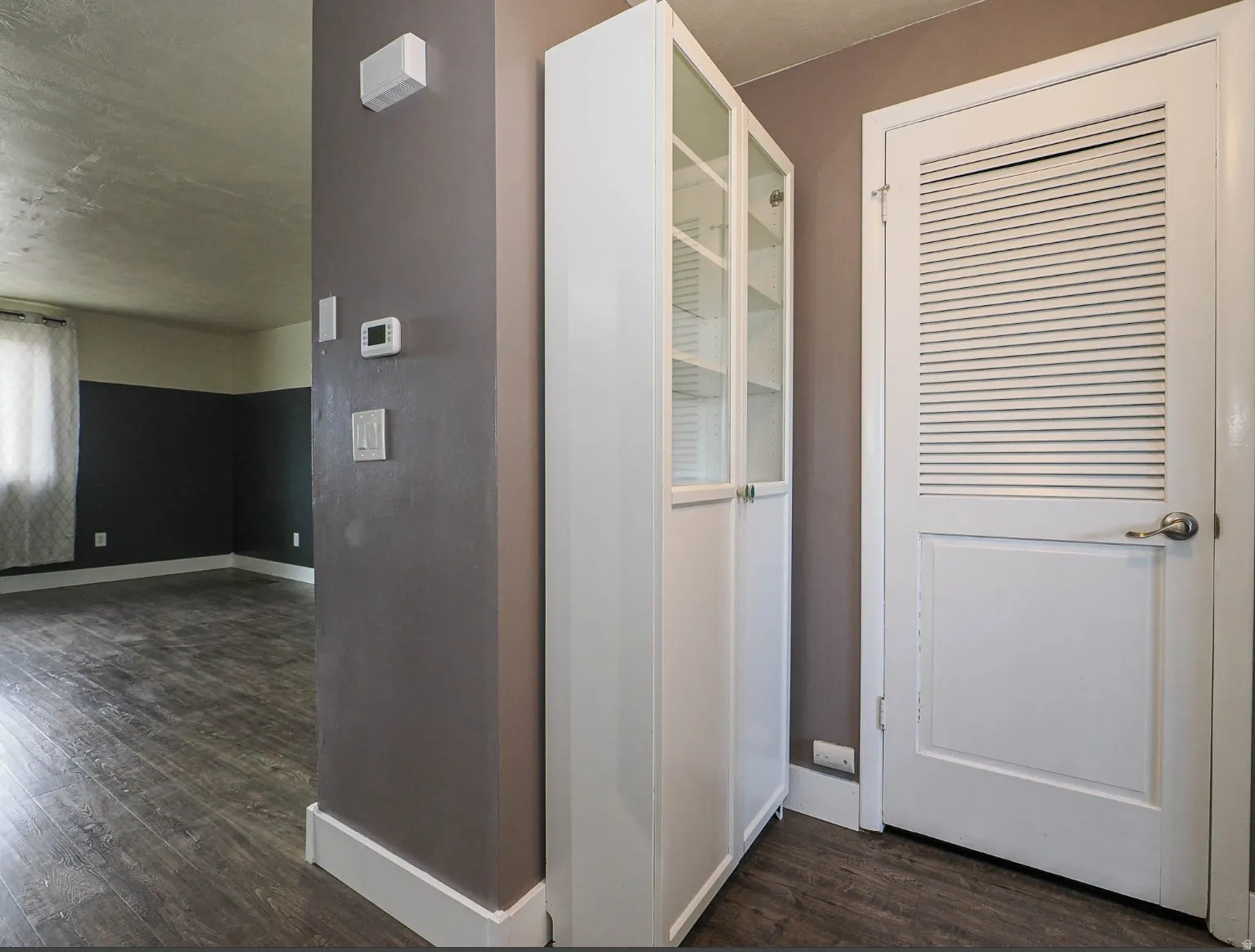 Pantry and HVAC closet for new furnace, CENTRAL AIR CONDITIONING and water heater