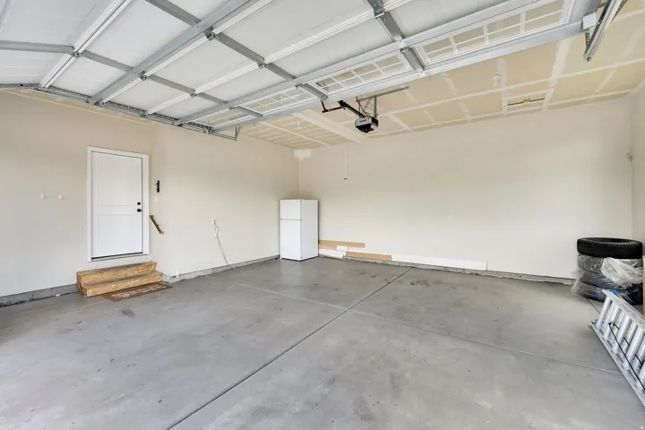 Three car finished garage