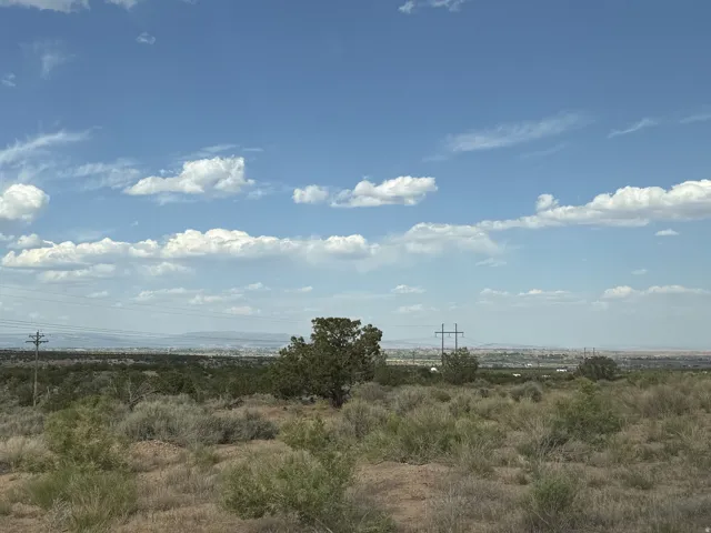 Expansive open land featuring diverse natural vegetation and distant landscape