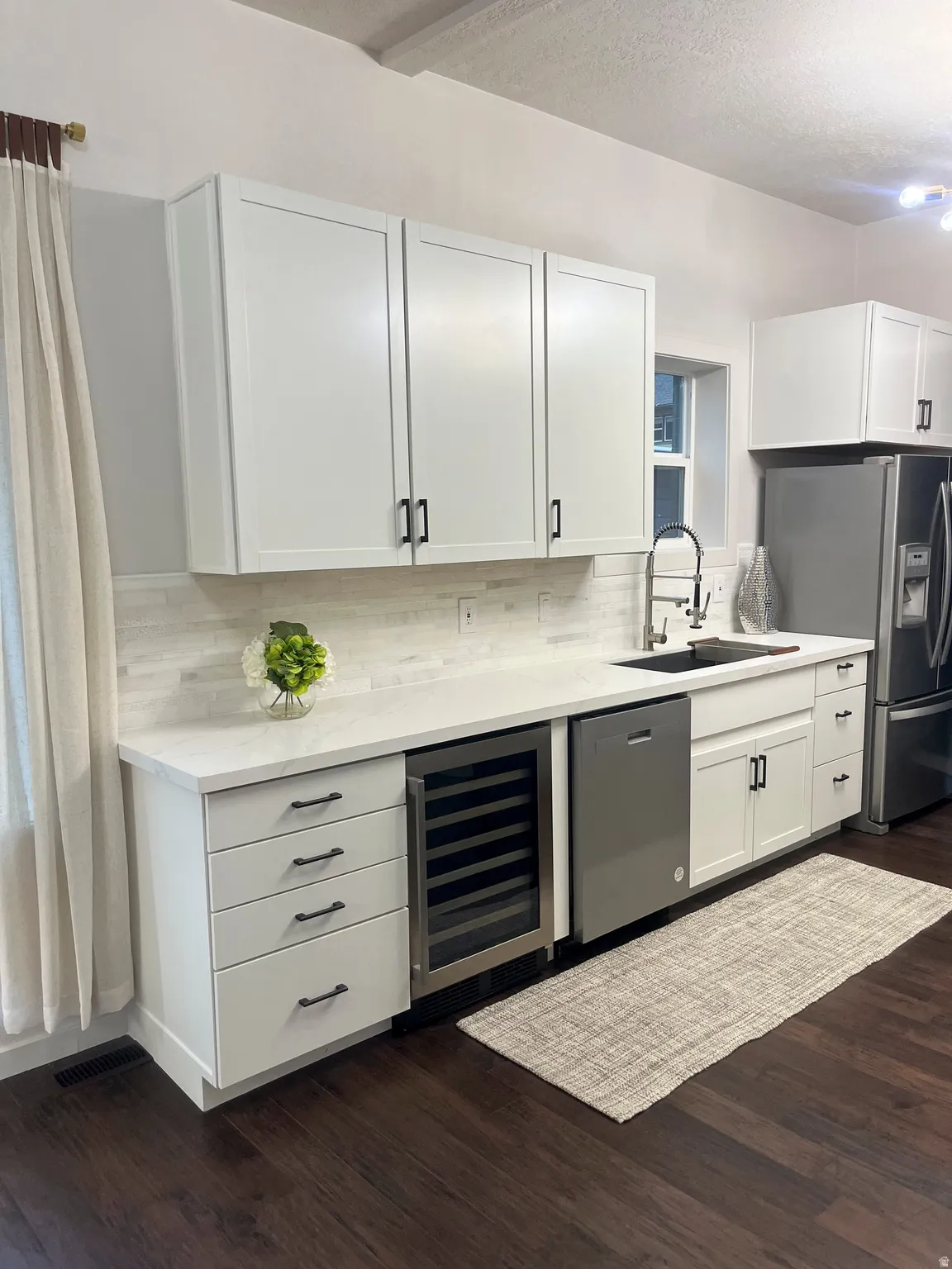 Fully updated kitchen with stainless appliances.