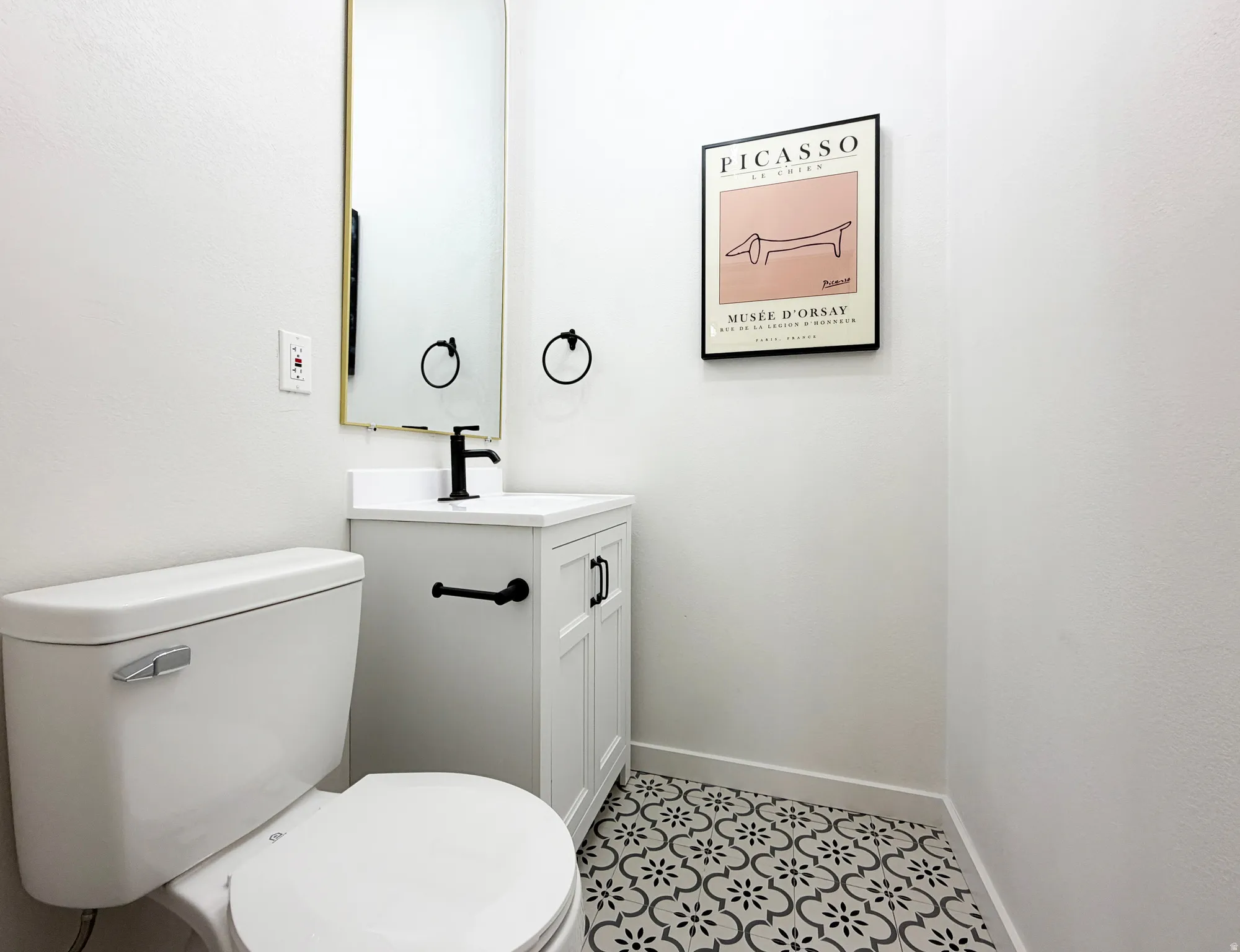 Half bath.